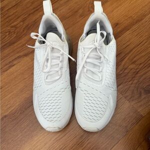 Stylish White Athletic Sneakers